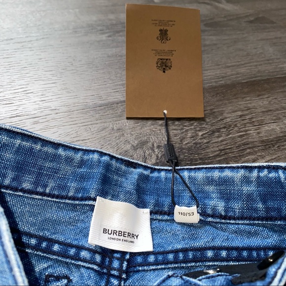 NWT Burberry Toddler Uni-Sex Japanese Denim Jeans - Picture 8 of 11
